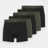 Pier One 5 Pack - Culotte -Black/Khaki -Pier One 00955010cec94d048deaec05ec199c27