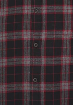 Pier One Camisa - Mottled Dark Grey / Bordeaux -Pier One 0253ff49c51f4c26ae29ed03d9991356