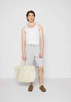 Pier One Shorts - Mottled Light Grey -Pier One 05154eb376e44b7d9adaa67150713c05