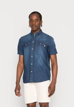 Pier One Camisa - Dark Blue