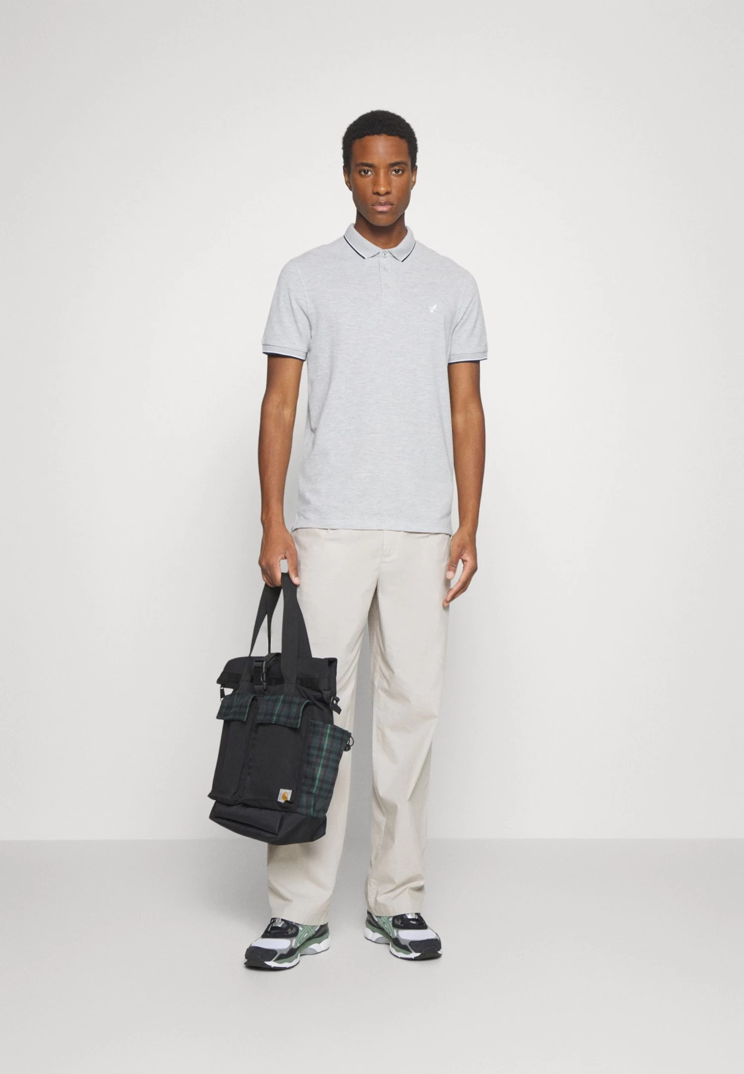 Pier One 2 Pack - Polo - Light Grey/Dark Blue 3 Pier One 2 Pack - Polo - Light Grey/Dark Blue