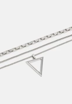 Pier One 3Pack - Collar - Silver-Coloured 7 Pier One 3Pack - Collar - Silver-Coloured -Pier One 0939075566a74b089b462fd6f4c080a5