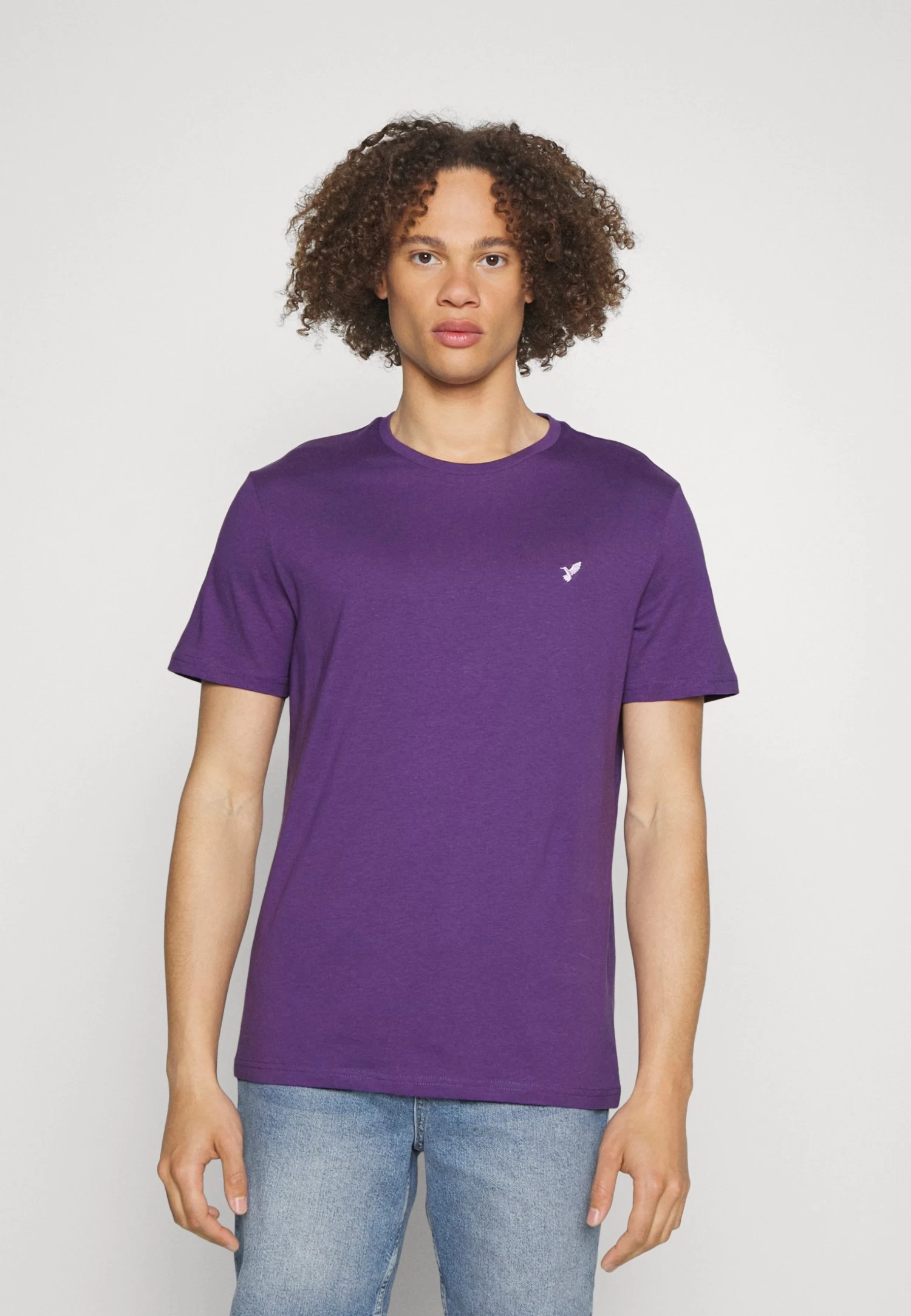 Pier One Unisex 5 Pack - Camiseta Básica - Light Blue/Purple/White 7 Pier One Unisex 5 Pack - Camiseta Básica - Light Blue/Purple/White - Imagen 5