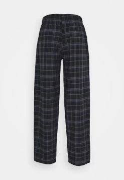 Pier One Pantalón De Pijama - Black/Blue -Pier One 0a71a37f4ee7442ba62f64c417bbbca4