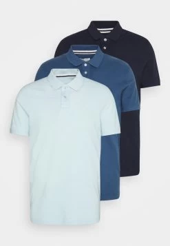 Pier One 3 Pack - Polo - Light Blue/Blue/Dark Blue -Pier One 0ff6d1a0739145f6be830ca146804cdf