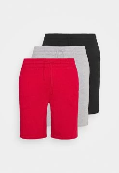 Pier One 3 Pack - Pantalón De Pijama - Black/Mottled Dark Grey/Red 18 Pier One 3 Pack - Pantalón De Pijama - Black/Mottled Dark Grey/Red -Pier One 1018d5571e7c4e20970232840d5a3d54