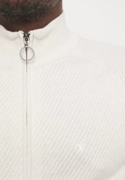 Pier One Chaqueta De Punto - Off White -Pier One 12f50cfec4f740af859fc7d913891ed3