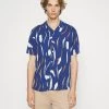 Pier One Contemporary Art Regular Resort- Camisa - Blue -Pier One 1306c26be8c24e4b88b677fde82cd58c
