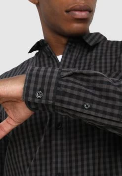 Pier One Camisa - Dark Gray -Pier One 13c08c02ad094d5a935c893ae4ab5881