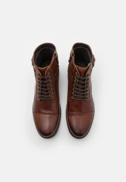 Pier One Leather - Botines Con Cordones - Brown -Pier One 1490833927b942a0ad6e7a6db5f32814