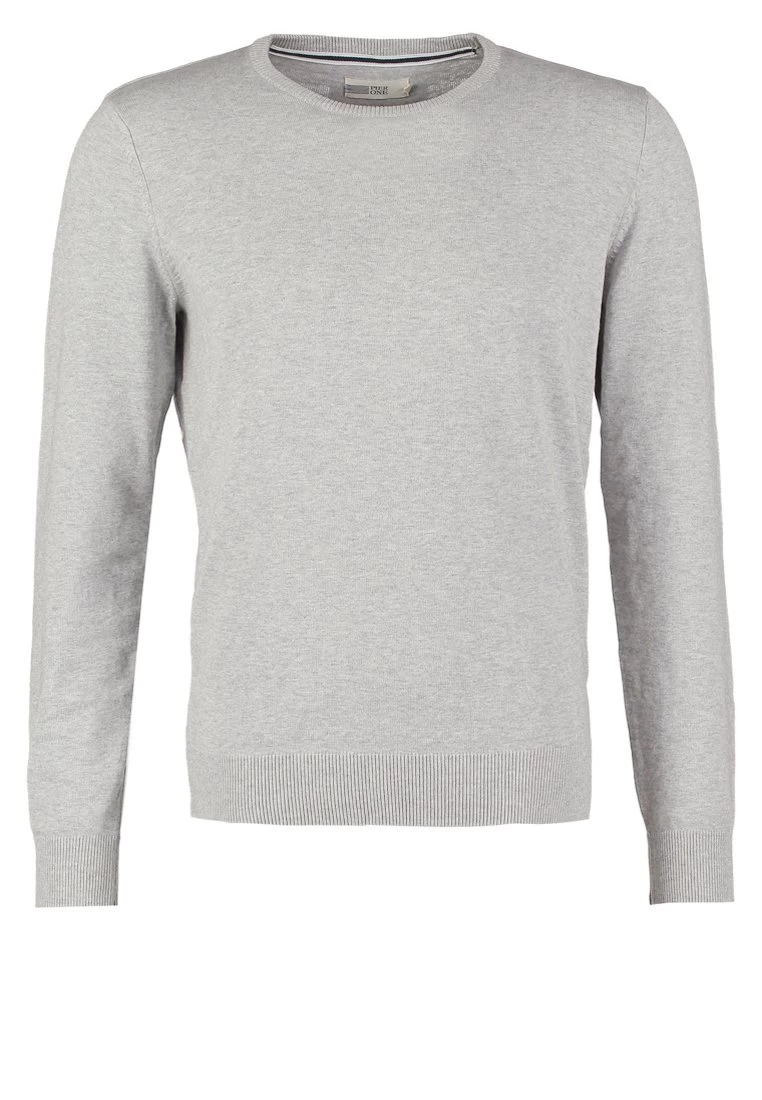 Pier One Basic Crewneck - Jersey De Punto - Light Grey 7 Pier One Basic Crewneck - Jersey De Punto - Light Grey - Imagen 5
