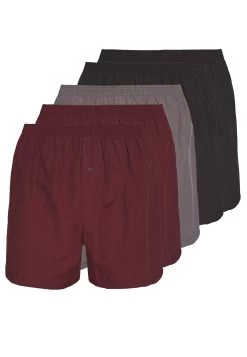 Pier One 5 Pack - Boxer - Black/Grey/Red -Pier One 17f05fc9e0fb466794291a459151f1b7