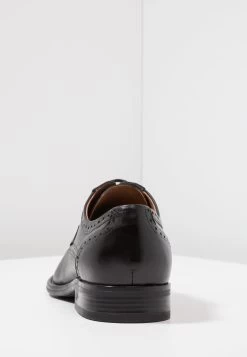 Pier One Leather - Zapatos Con Cordones - Black -Pier One 1ca4f41883c64b7893df85a445cd2ee1