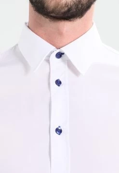 Pier One Camisa - White/Blue 11 Pier One Camisa - White/Blue -Pier One 2003bd6b36ee489eb914b3cd355ce6c8