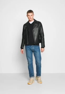 Pier One 2Pack - Jersey De Punto - Black/Bordeaux