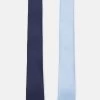 Pier One 2 Pack - Corbata - Dark Blue/Light Blue -Pier One 3b44494b5a9d41f19c04b264280dc995