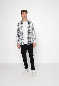 Pier One 5 Pack - Camiseta De Manga Larga - Blue/White/Beige/Olive