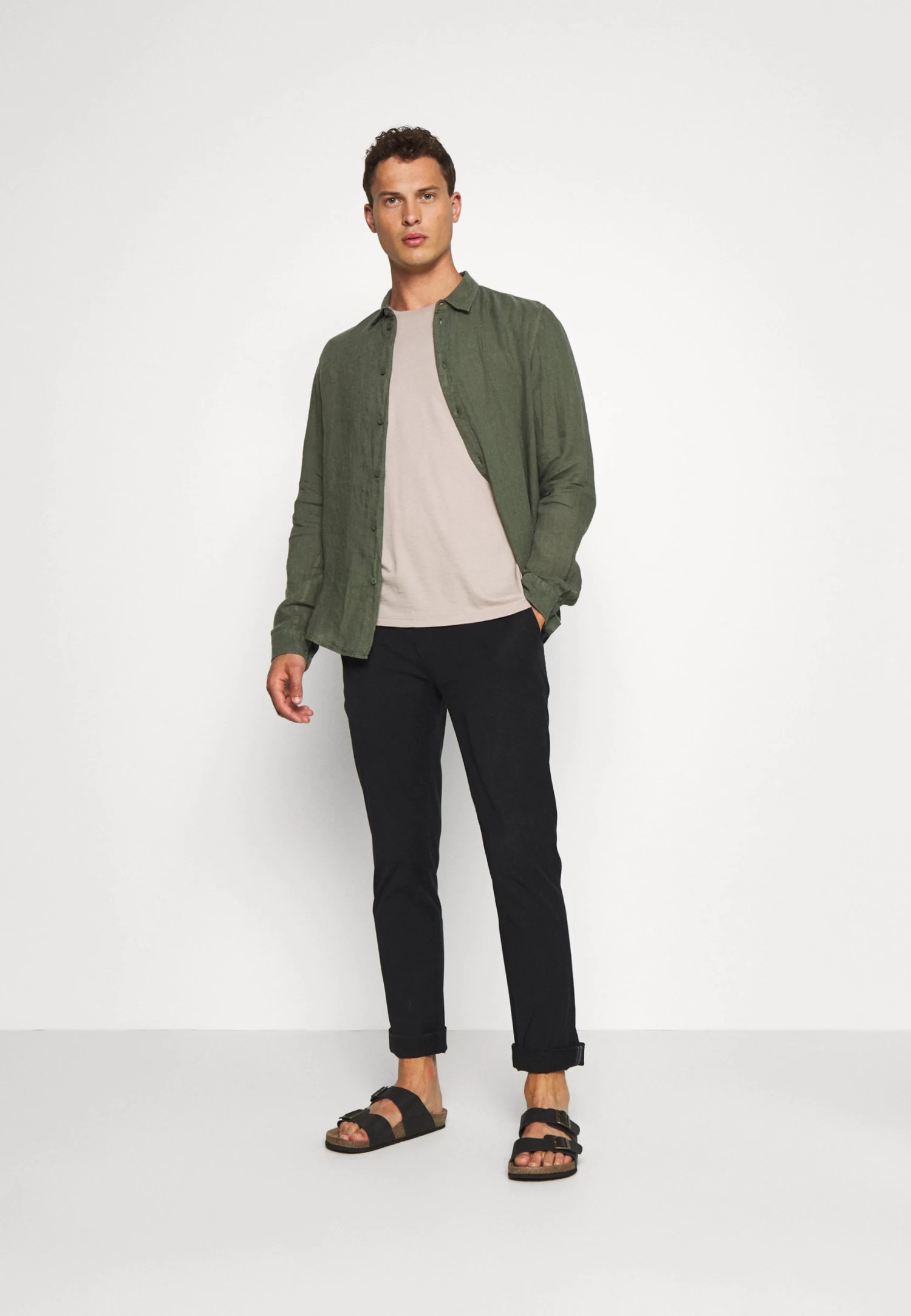 Pier One Camisa - Olive 4 Pier One Camisa - Olive - Imagen 2
