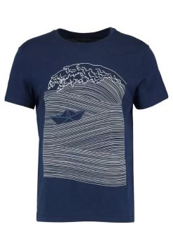 Pier One Camiseta Estampada - Dark Blue/White -Pier One 4cc9341a476c4defa398ea435414ecfc