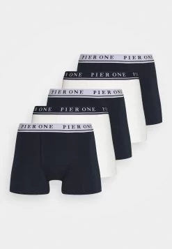 Pier One 5 Pack - Culotte - Dark Blue/Off-White -Pier One 4d5c9a15fab946bdb52b7e7679f7d601