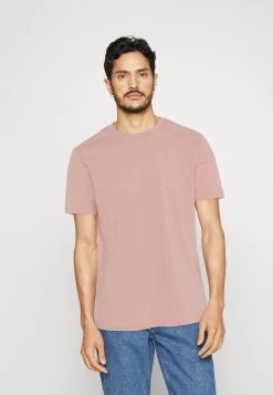 Pier One 3 Pack - Camiseta Básica - Mottled Light Grey/Pink/Black -Pier One 51ca1d760b7e488e96deaeec0f8399ab