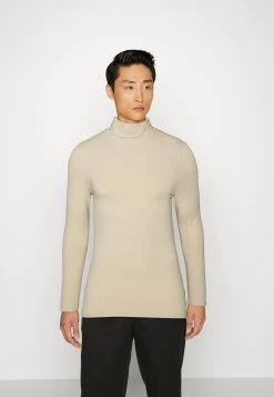 Pier One 2 Pack - Camiseta De Manga Larga - Beige/Bordeaux -Pier One 56ac16533860485ab0af4460b554ef38