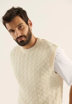 Pier One Jersey De Punto - Off-White -Pier One 5753523ae27a44a1871d8d8597cb2d7f