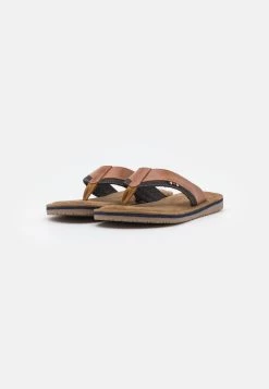 Pier One Leather - Sandalias De Dedo - Cognac -Pier One 587792582d4241cf86565c3e3b91bbbf