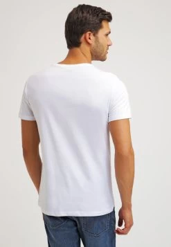 Pier One 2 Pack - Camiseta Básica - White/Black -Pier One 5aed355507e44010828824c23af43b99