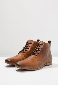 Pier One Botines Con Cordones - Cognac -Pier One 5d459ab4af5d4e87ad4470b299be69f0
