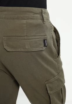 Pier One Cuffed Skinny Trouser- Pantalones Cargo - Khaki -Pier One 5f9e7d9562ca4e279e2f52befc0fc3d7