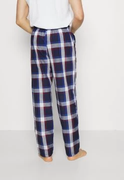 Pier One 2 Pack - Pantalón De Pijama - 503 - Dark Blue_302 - Red -Pier One 61f2048aa9de4452822bf981b723ea2e