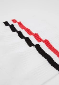 Pier One 5 Pack - Calcetines - White/Red/Black -Pier One 64438c52cf7c48bd8e9b885796ff3199