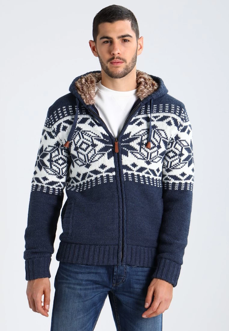 Pier One Chaqueta De Punto - Blue Melange 3 Pier One Chaqueta De Punto - Blue Melange