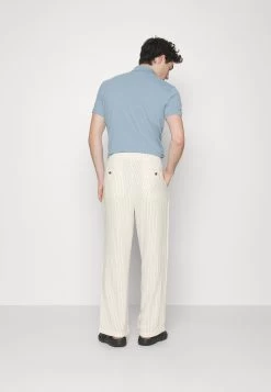 Pier One Drawcord Trousers Linen Blend - Pantalones - Off-White 9 Pier One Drawcord Trousers Linen Blend - Pantalones - Off-White -Pier One 65c988989ad143de851aee47dda41e80