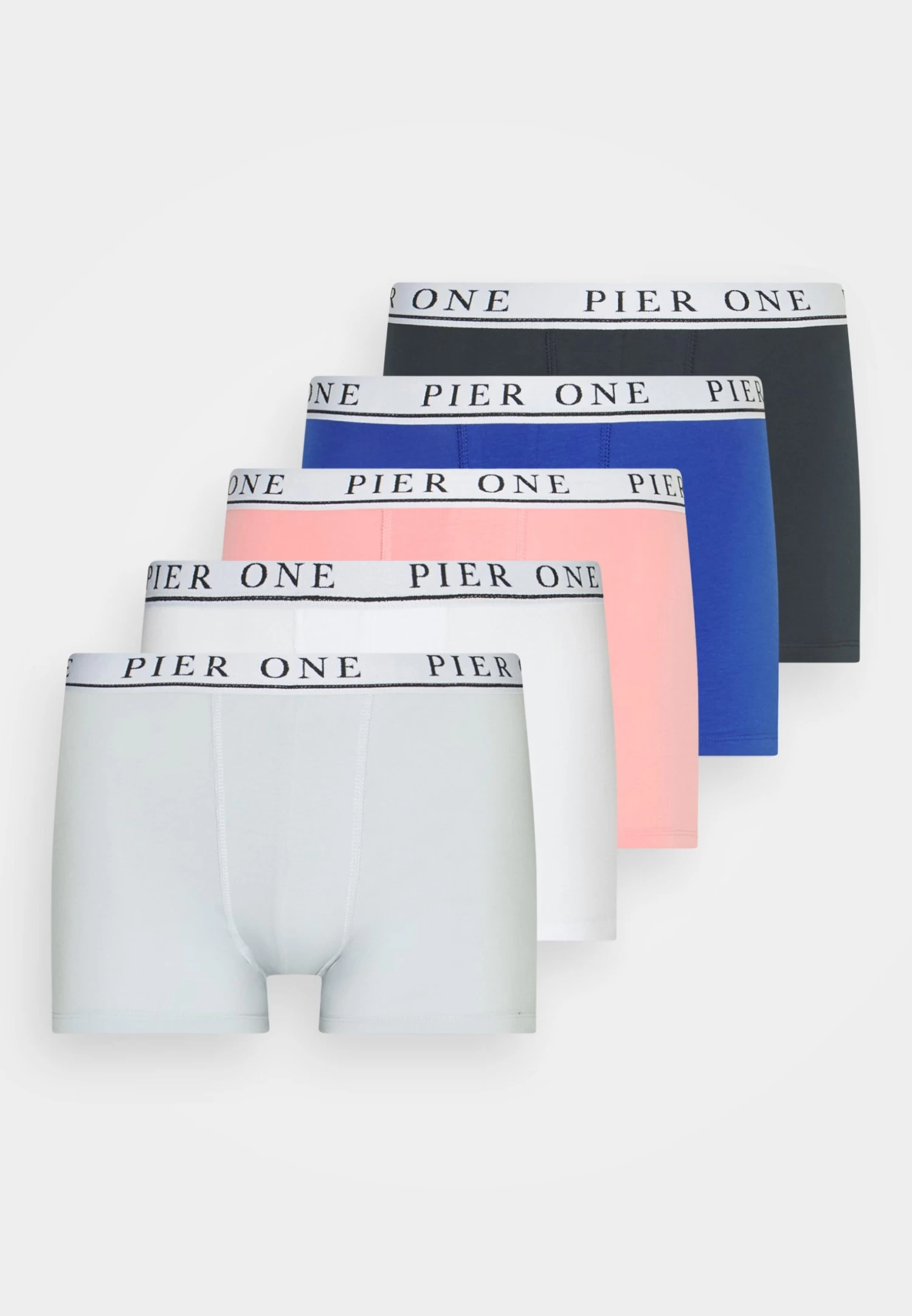 Pier One 5 Pack - Culotte - White/Pink/Light Blue 7 Pier One 5 Pack - Culotte - White/Pink/Light Blue - Imagen 5