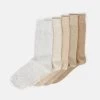 Pier One 5Pack - Calcetines - Off-White/Beige/Tan 1 Pier One 5Pack - Calcetines - Off-White/Beige/Tan -Pier One 718307211e4e4f189a16056a071c1846
