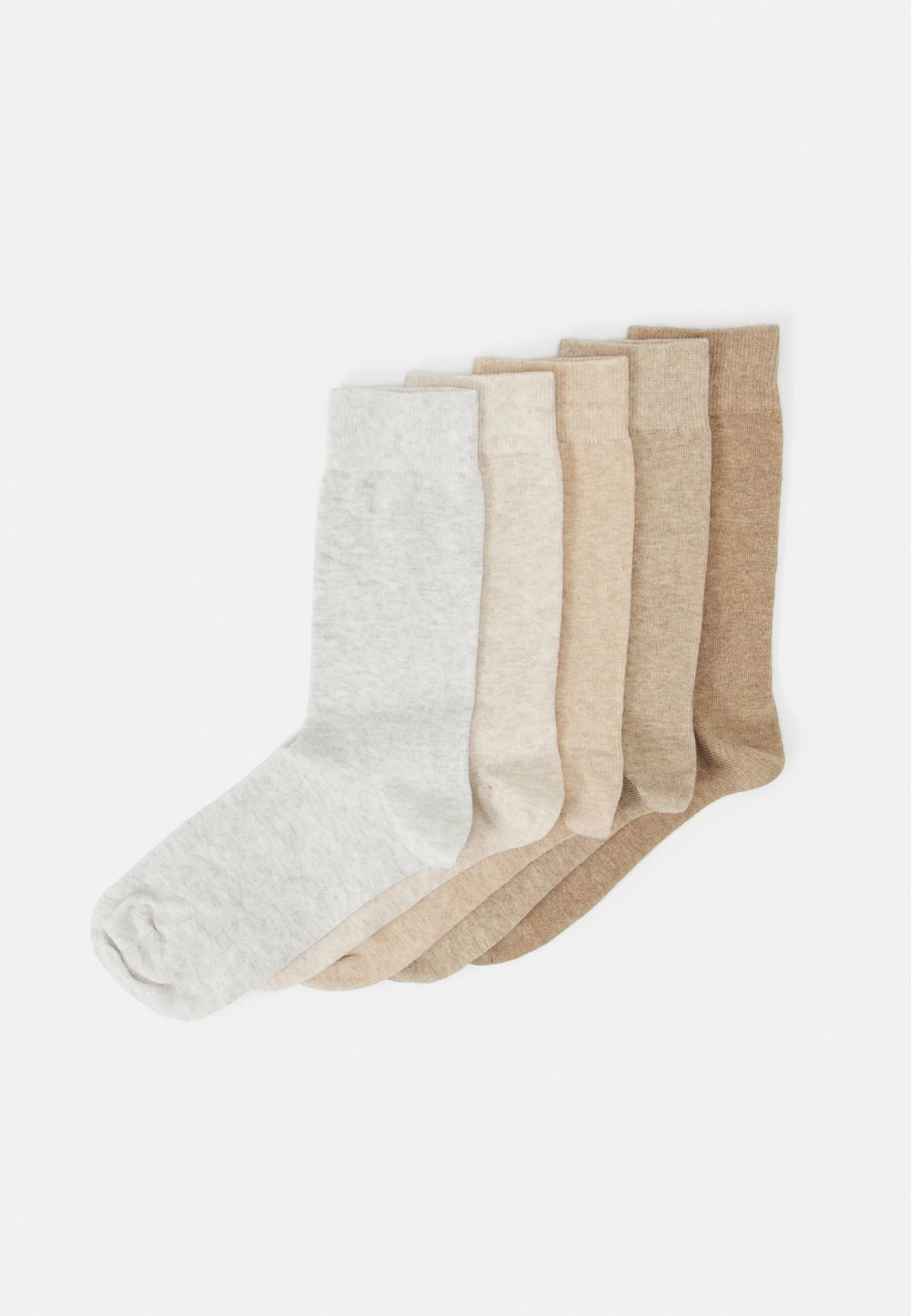 Pier One 5Pack - Calcetines - Off-White/Beige/Tan 3 Pier One 5Pack - Calcetines - Off-White/Beige/Tan