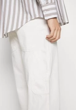 Pier One Carpenter Colored Twill- Vaqueros Rectos - Off-White -Pier One 72381b5c0ea4476da8022189e3b24b31