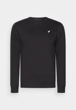 Pier One Sudadera - Black/Mottled Grey -Pier One 7954a7df4b094e52bda097136e48cead