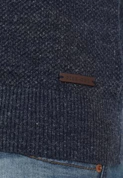 Pier One Chaqueta De Punto - Mottled Blue -Pier One 7b5558e50bdb464788d66cfa2f82c5a8