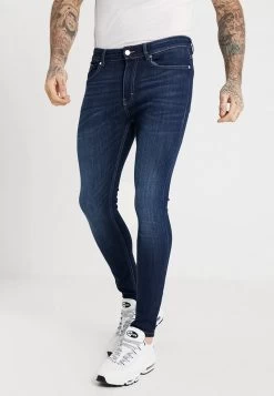 Pier One Vaqueros Pitillo - Dark-Blue Denim