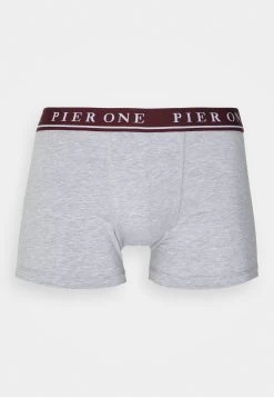 Pier One 5 Pack - Culotte - Bordeaux/Mottled Grey 10 Pier One 5 Pack - Culotte - Bordeaux/Mottled Grey -Pier One 8798162d0ce745f0998190a914ff7dd6