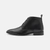 Pier One Leather - Botines Con Cordones - Black -Pier One 8ae22303f37242b080ecd9e845c92715