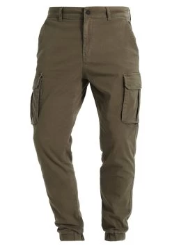Pier One Cuffed Skinny Trouser- Pantalones Cargo - Khaki -Pier One 8b5d9a7661e7447cbc122a53d9869344