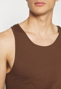 Pier One 3Pck Skin Tone Rib Vest- Camiseta Interior - Brown -Pier One 9f31fc2f68bd4a4785af045b430b1d83