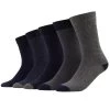 Pier One 5 Pack - Calcetines - Dark Blue/Mottled Grey -Pier One a06bd11d67e24ef79f01855a0e27477a
