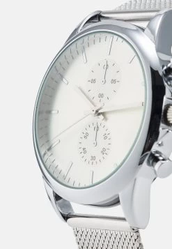 Pier One Unisex - Cronógrafo - Silver-Coloured -Pier One a3b13f9297e1480998985e1a2a89197f