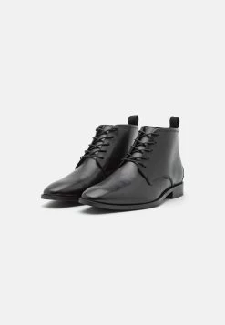 Pier One Leather - Botines Con Cordones - Black 9 Pier One Leather - Botines Con Cordones - Black -Pier One a54679bc8a6d4803948ae6e78e7dc588