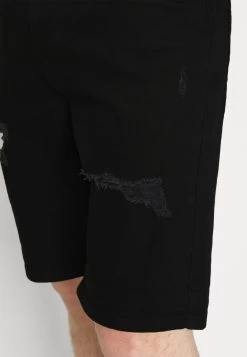 Pier One Unisex 2 Pack - Shorts Vaqueros - Blue/Black Denim -Pier One b45052168dc84bbe94a039bf85b784c6